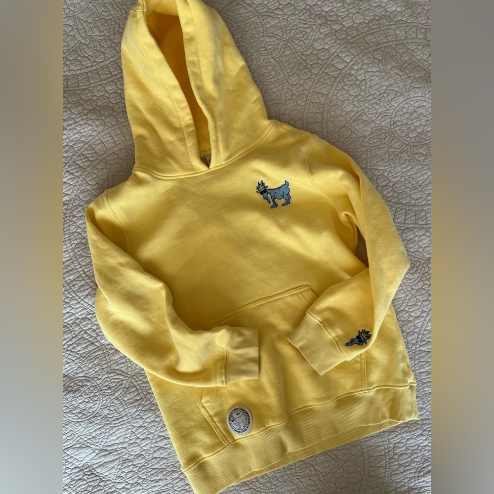 Goat Youth XL Yellow hoodie